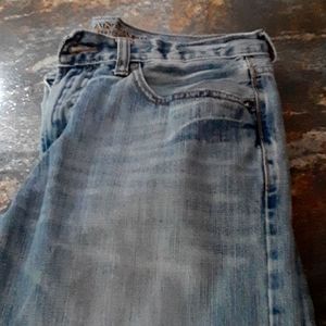 Mens 31/30 original boot american eagle light wash jeans